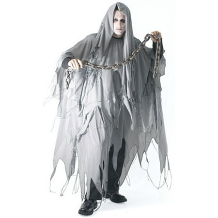Adult Grey Ghost Costume - Walmart.com