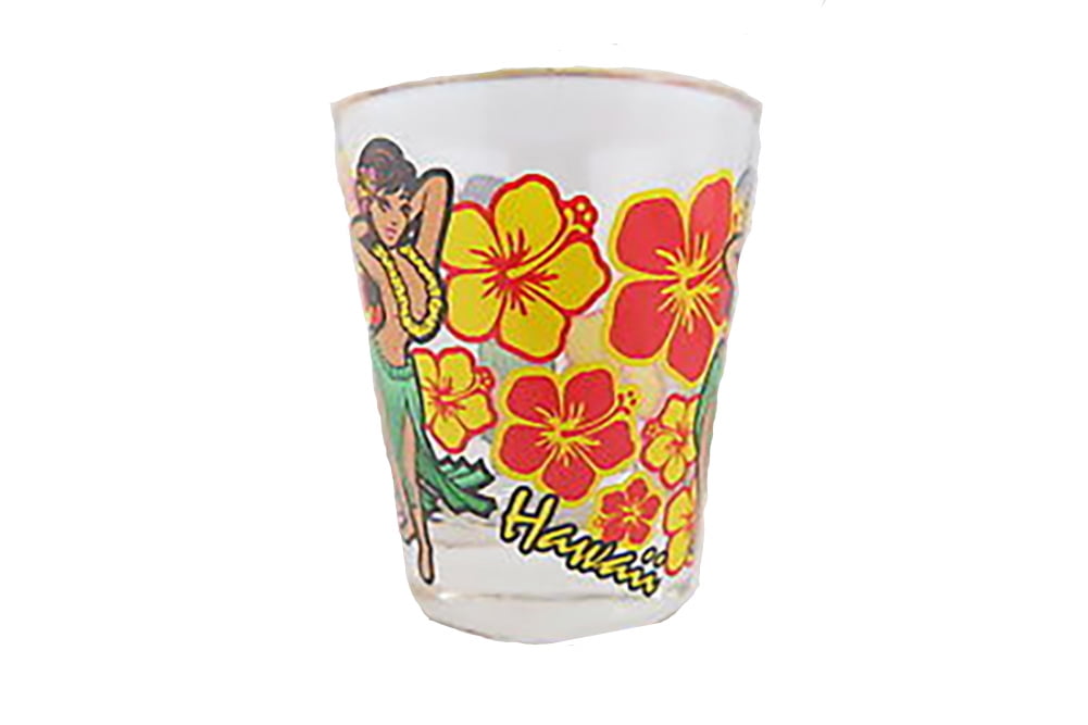 Hawaiian Shot Glass Hula Girl