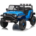 thumbnail image 1 of Garvee Kids Ride on Car XMX653 , with Remote Controller, for Age 3-6 Years, Blue, 1 of 8