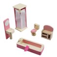 thumbnail image 2 of Daisyyozoid Wholesale Family Mini Simulation Children's Small Furniture Doll House Toy Bed Kitchen Sofa Model Set, 2 of 6