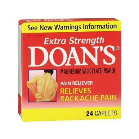 Doans Extra Strength Pain Reliever Caplets - 24 Ea