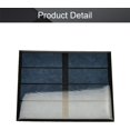 thumbnail image 4 of HUGFEGWE 5pcs 2V 0.6W Solar Panel Polysilicon Mini Solar Cells DIY Electric Toy Materials for Battery Power LED 82x70mm U2536-19504, 4 of 4