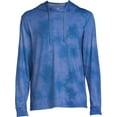 thumbnail image 2 of George Men's Relaxed Soft Knit Lounge Hoodie, 2 of 5