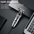 thumbnail image 6 of Electric Shaver Beard Shaving Men Wet/Dry Trimmer Rotary Razor USB Rechargeable, 6 of 11