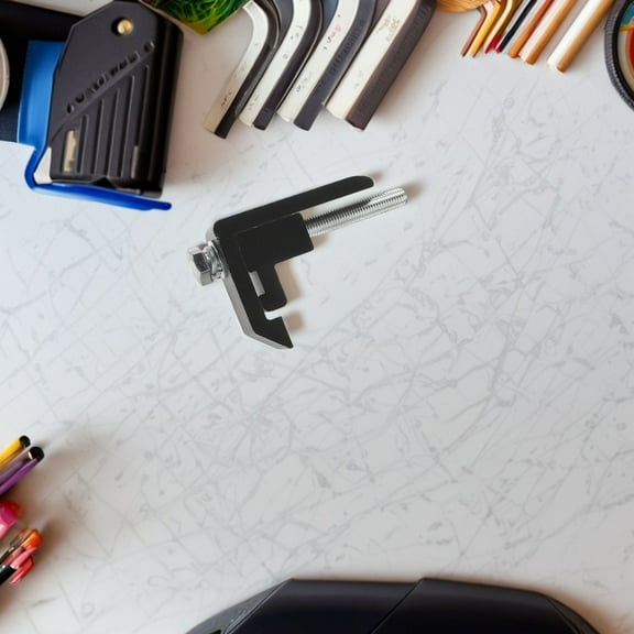 OUNONA Utility Track Mounts Truck Bed Cover Clamps Heavy Duty Aluminum Mounting Clamps Camper Shell Topper Accessories