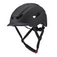 thumbnail image 1 of Casco de bicicleta Zulema ajustable a prueba de golpes Negro Gorro de ciclismo, 1 of 8