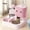 Pink, variant on 1pc Cute Cartoon Cloud Cat Ear Pet Feeder and Waterer, Dual Compartment, Uncharged, No Battery Required, Essential for Home and Travel, Suitable for Cats and Small Dogs