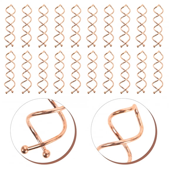 VANIDO 20 Pcs Hair Pins for Women Bun Accessory Gold