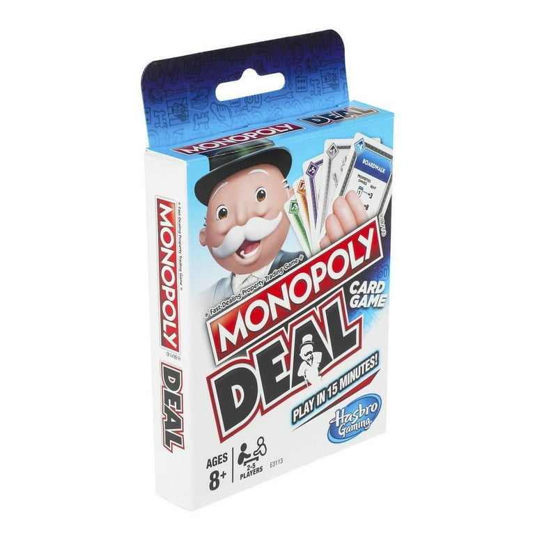Monopoly Deal Card Game, Easter Basket Stuffers for Kids, Ages 8+