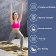 thumbnail image 2 of Landscape Yoga Towel with Storage Bag, 72.8"x26.8", Suitable for Yoga, Pilates, Fitness, Gym Towels, 2 of 6