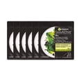 thumbnail image 1 of Mascarilla facial Garnier SkinActive de carbón en láminas, paquete de 6, 1 of 7