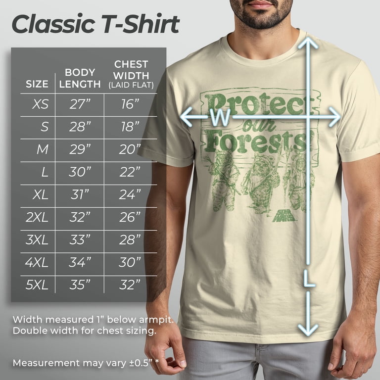 Star Wars Disney Merchandise - Men's Ewok Protect Our Forests