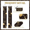 thumbnail image 5 of WUJDF 2Pc Prom Night Decorations 2026 Graduation Party Supplies Gold Glitter Prom Send Off Banner Porch Sign Backdrop for Photoshoot 2026 High School College Graduation Celebrations 11.8"X5.91Ft, 5 of 9