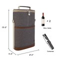 thumbnail image 2 of Bolsa portabotellas ALLCAMP OUTDOOR GEAR para 2 botellas, 2 of 5