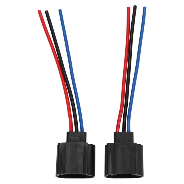 Conector de arnés de cableado de 4 AWG con enchufe hembra H13 para bombillas de faros delanteros.