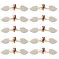 thumbnail image 2 of EeaseMX 10 pares de hebillas para cinturones de ropa, cinturones de abrigo, hebillas para abrigos y cortavientos, 2 of 7