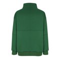 thumbnail image 5 of WEAIXIMIUNG Sweat à Capuche Zippé pour Femmes Léger Pull Uni Col en V Sans Capuche Manches Longues, 5 of 5