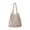 Gray, variant on Hand-woven Soft Cotton Large Straw Shoulder Bag Boho Straw Handle Tote Retro Summer Beach Bag Rattan Handbag