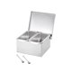 thumbnail image 5 of Frascos para condimentos de acero inoxidable desmontables, caja de almacenamiento para utensilios de cocina, condimentos Dos rejillas, 5 of 9
