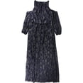 thumbnail image 1 of Vestido de mujer Ralph Lauren con hombros descubiertos color azul, 1 of 1