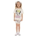 thumbnail image 5 of Minnie Mouse Toddler Girl Graphic Tee and Bike Shorts Set, 2-Piece, Sizes 12M-5T, 5 of 8