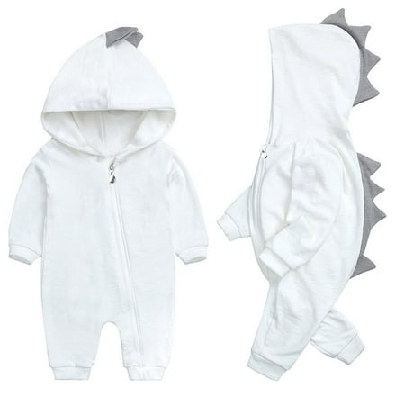 

Romper Baby Jumpsuit Clothing Cute Cartoon Hooded Romper Boys Girls Outfits