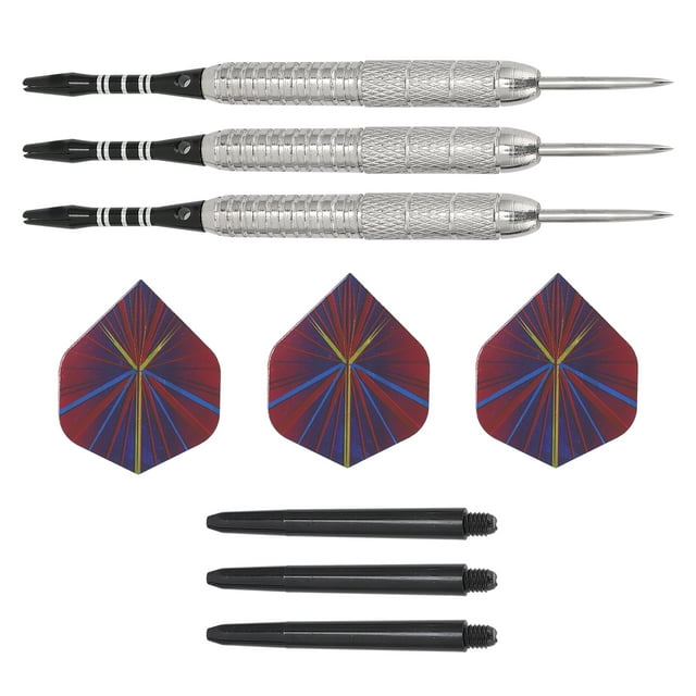 Professional Darts, Grip 3pcs Steel Tip Darts Set Eye-catching Appearance With Storage Box For Home For Office
