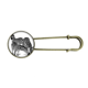 thumbnail image 1 of Broche de Metal Antiguo EsES Cebras, 1 of 3