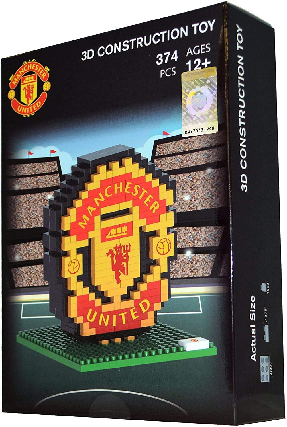 3D Football Team 240 Piece Jigsaw Puzzle Balls Manchester United 