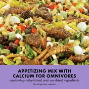 Zilla Reptile Munchies, Omnivore Mix with Calcium 4 Ounces