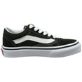 thumbnail image 4 of Vans Boy's Skate Shoe, Medium & Round Toe Black True White, 1.5, 4 of 5