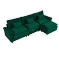 thumbnail image 6 of Gewnee Modular Sectional Sofa with Movable Storage Ottoman, L Shaped Cloud Couch for Living Room, 6 of 18