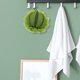 thumbnail image 5 of Esponja de baño de sandía única de 1 pieza para el baño verde, 5 of 6