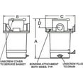 thumbnail image 2 of Groco ARG Bronze Strainer with #304 SS Basket, 2 of 3