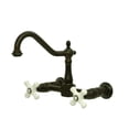 thumbnail image 1 of Transitional Center 8 in. Wall Mount Kitchen Faucet, 1 of 1