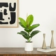thumbnail image 5 of Nearly Natural 20in. Artificial Fiddle Leaf Fig Plant, 5 of 8
