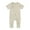 Beige, variant on Emy Dola Baby Boys Girls Pajamas Bamboo Viscose Short Sleeve Zipper Romper Jumpsuits Sleep and Play 3-24 Months