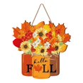 thumbnail image 1 of TIELUTT Thanksgiving Door Hanging Porch Decorations Outdoor Modern Beach Decorations for Home Welcome Sign for Front Porch Interchangeable Interchangeable Home Sign Marquee Letters with Lights 12 Inc, 1 of 5