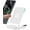 White, variant on INIU Wireless Charger, 15W Fast Charging Station with Adaptive Light for iPhone and Samsung, Black