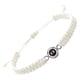 thumbnail image 1 of Pulsera tejida blanca con proyección de 100 idiomas «I You» Pulseras para mujer y hombre Regalo de San Valentín o cumpleaños para novia, novio o esposa Pulseras a juego para parejas, 1 of 8