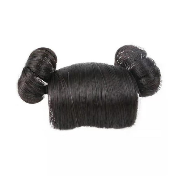 LIANGXR Baby Girls Headwear Infants Hairband Bun Hairpiece Short Hair Decors Lovely Headdress Bangs