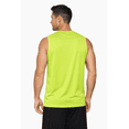 thumbnail image 3 of Expert Brand USA-Made Men's Oxymesh™ Athletic Sleeveless T-Shirt, Key Lime, Large, 3 of 7