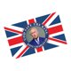 thumbnail image 3 of Gran Bretaña King Flag 59.0x35.4in King Flag Decoraciones británicas (L) Ehuebsd libre de BPA, 3 of 6