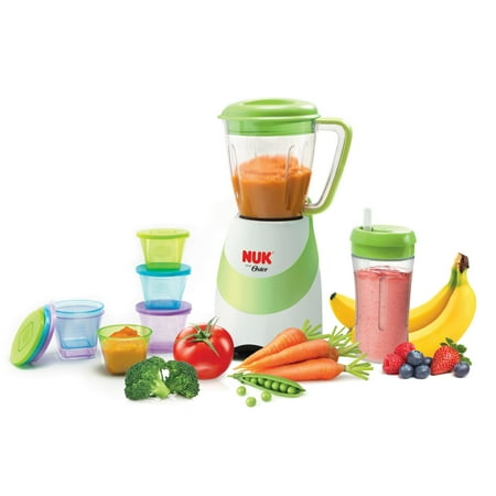 NUK Smoothie & Baby Food Maker Bundle, Green