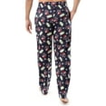 thumbnail image 2 of Fruit of the Loom Men's Holiday and Plaid Print Soft Microfleece Pajama Pant 2-Pack Bundle, 2 of 15