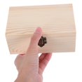 thumbnail image 3 of Wooden Jewelry Box for Storage 3Pcs Elegant Box for Rings Necklaces, 3 of 4