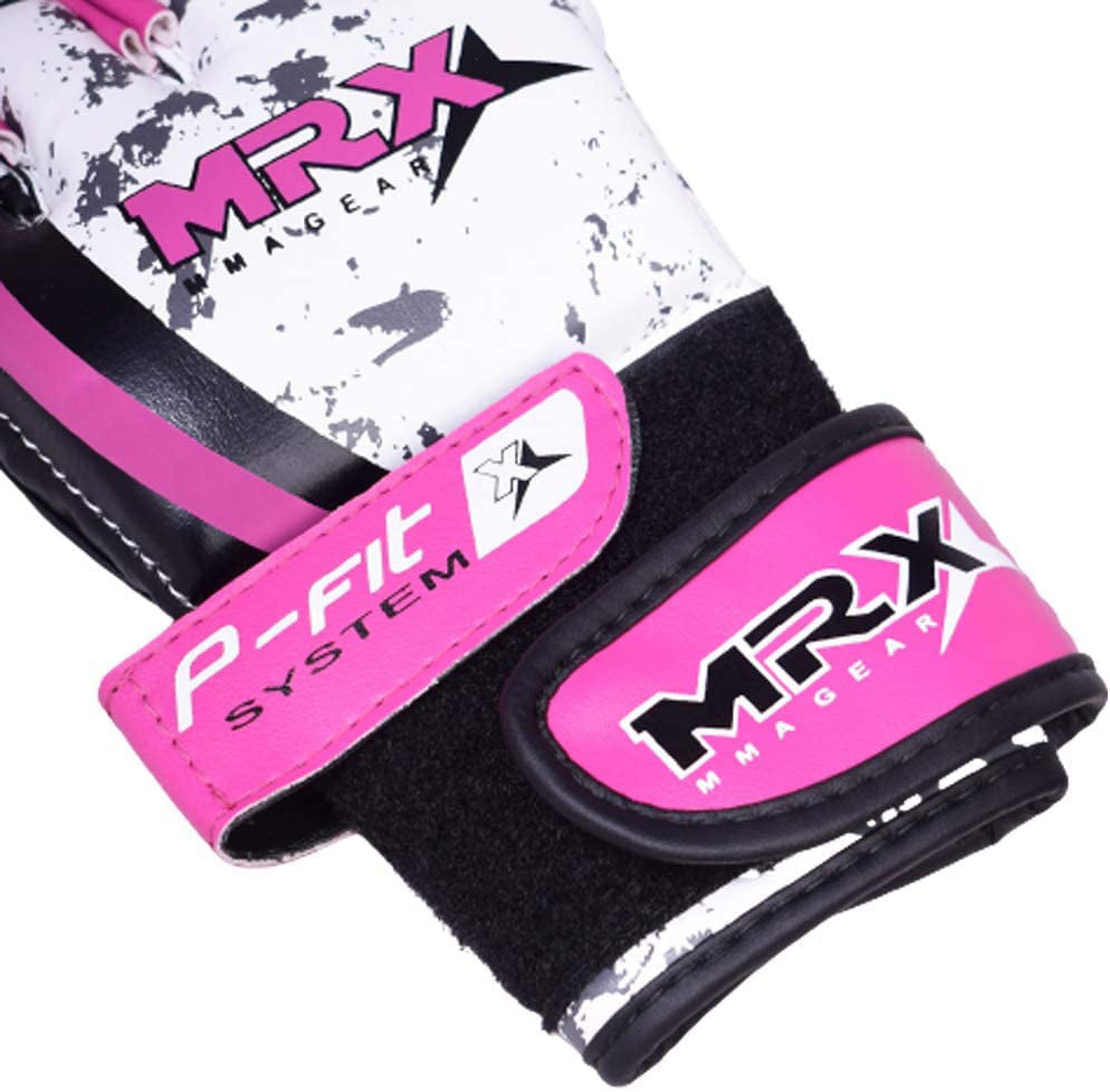 MRX MMA Grappling Gloves for Women Bag Training Boxing Sparring Pink Medium