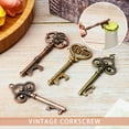 thumbnail image 5 of New Party Favor Supplies Vintage Wedding Decor Key Bottle Opener Beer Opener Wine Keychain Souvenir 5, 5 of 8