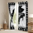 thumbnail image 3 of Manfei Black White Piano Blackout Curtains Set of 2 (52x84 Each), Pop Music Melody Window Curtains, Teen Boy Girl Kid Curtains and Drapes, Curtains and Drapes Home Decor, 3 of 6
