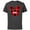 Charcoal, variant on Disney Minnie Mouse MOM Holiday Family - Short Sleeve Cotton T-Shirt for Adults- Customized-Black
